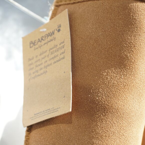 Bearpaw Elle Short Hickory Lined Warm Winter Boots - Picture 3 of 12